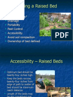 Related Presentation - Accessibility - Building a Raised Bed