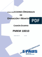 01. Manual de Operación y Mantenimiento Dumper Paus (D-16).pdf