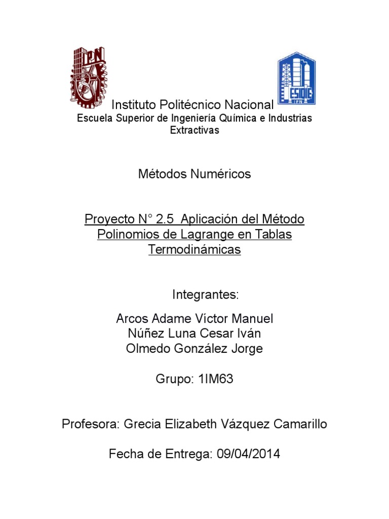 Aplicación de Lagrange en Termodinámica | PDF | Algoritmos | Álgebra