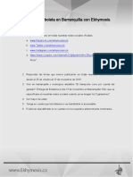 Consigue Tu Boleta en Barranquilla Con Ekhymosis