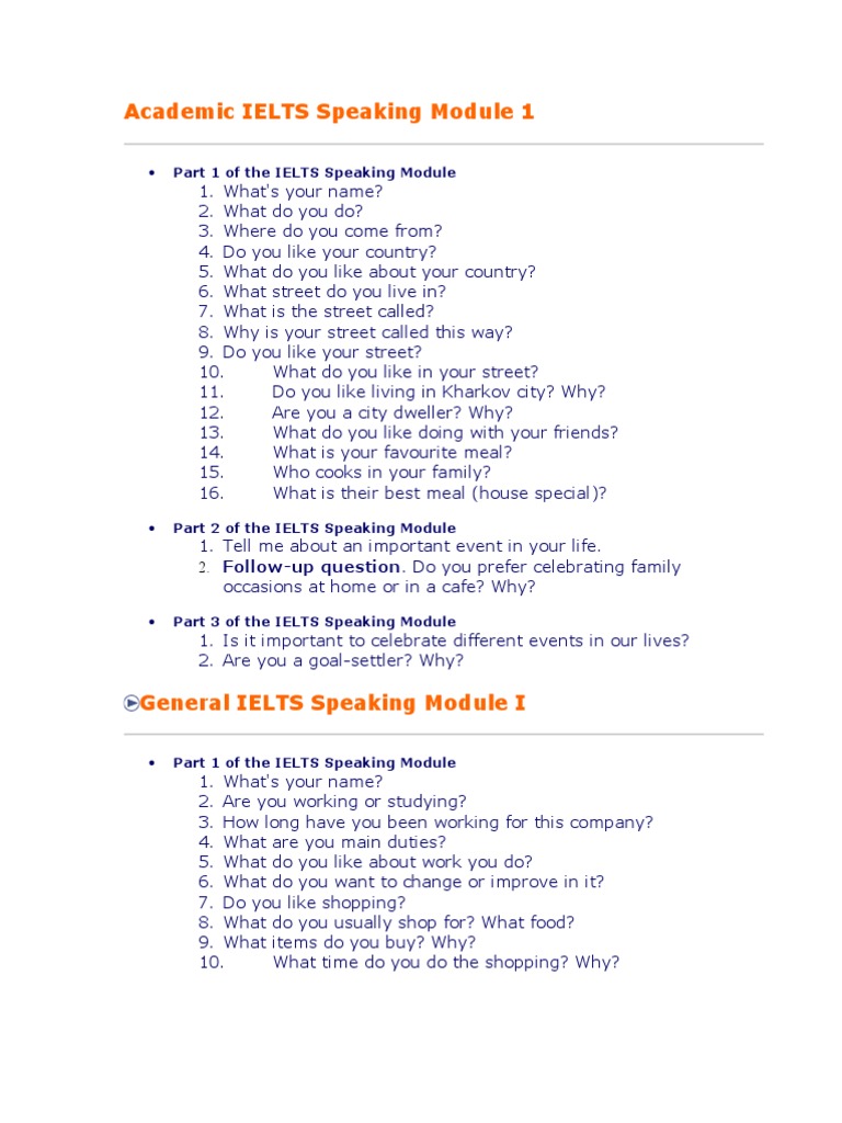 Academic IELTS Speaking Module 1 Wedding Question