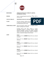 Fire Risk XL reinsurance