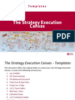 The Institute For Strategy Execution-Strategy Execution Canvas
