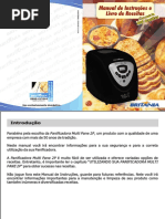 Guia de receitas de Panificadora