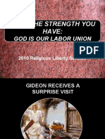 Go in The Strength You Have:: God Is Our Labor Union