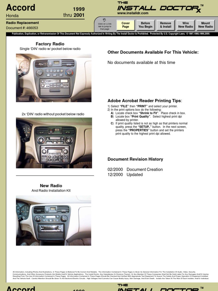 Honda Radio Wire Diagram PDF Electrical Connector Electricity
