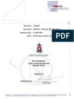 NRFready ANT USB Dongle ETSI 300 440 Report