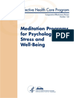 Meditation Report Carte