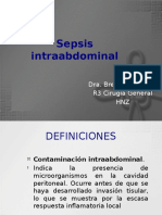 Sepsis Intraabdominal Dr. Piche