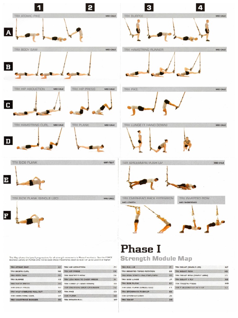Tablas TRX | PDF