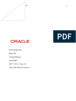 Group 2-Oracle Strategic Plan