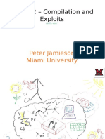 ECE 102 - Compilation and Exploits: Peter Jamieson Miami University