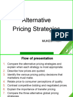 Pricing Strategies of Products
