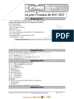 Série D'exercices de Révision Au BAC 2012 - Informatique Algorithmique Revision - Bac Mathématiques (2011-2012) MR Mahdhi Mabrouk