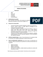 Formato Tipo Informe