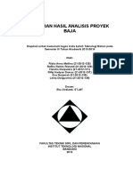 Laporan Hasil Analisis Proyek Baja