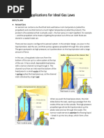 Applications For Ideal Gas Laws