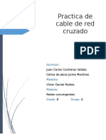 Practica Cable de Red Cruzado