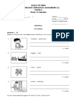 SJK (C) Pei Hwa Year 5 English Language Assessment (1) Paper 2 1hour 15 Minutes