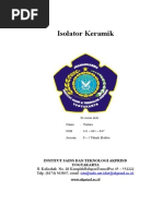 Download Makalah Isolator KERAMIK by Yus SN307790338 doc pdf