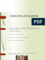 Funcion Legislativa