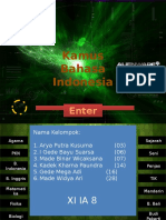 Persentasi Kamus Bahasa Indonesia