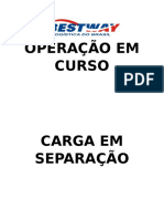 Carga em Separação