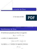 Ecuaciones de Dirac