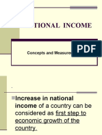 National Income: Concepts and Measurement