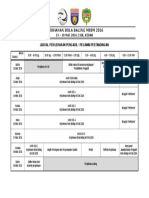 Jadual Bengkel Pengelolaan Dan Pengurusan Kejohanan Bola Sepak MSSM