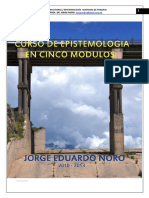 Curso de Epistemologia en Cinco Modulos