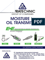 Catalog Moisture in Oil