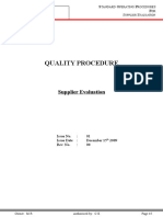 SOP-06 (Supplier Evalutation)