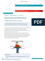 Ipertensione Ed Attività Fisica