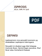 Epidemiologi Leptospirosis