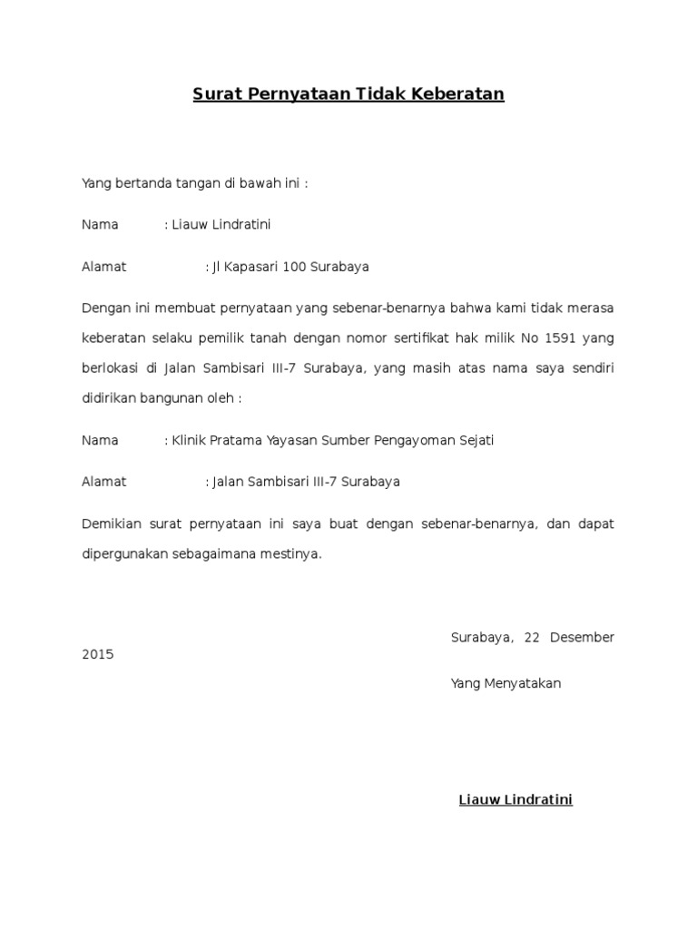 Contoh Buat Surat Tajaan Pdf