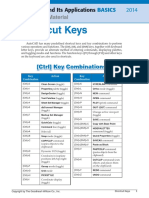 Autocad Shortcut Keys