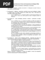 Instruções de Preenchimento Do Termo de Compromisso de Estágio