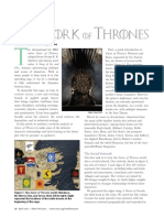 Andrew Beveridge and Jie Shan: Game of Thrones: Westeros and