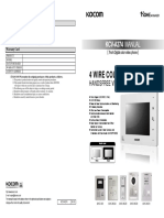 KCV-A374 User Manual