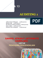 Sampel Atribut (Attribute Sampling) Untuk Pengujian Pengendalian