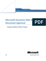 Microsoft Dynamics NAV 2013 White Paper - Document Approval