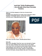 Sri Srimad Gour Govinda Swami Maharaja