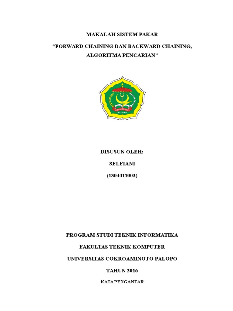 Makalah Sistem Pakar