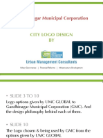 UMC Global Designed Gandhinagar City Logo