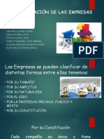 Clasificación de Las Empresas (1)