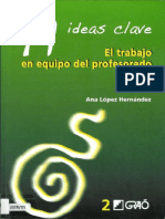 14 Ideas Clave Del Trabajo en Equipo Del Profesorado