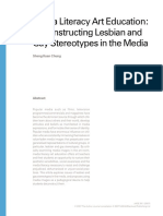 Media Literacy Art Education: Deconstructing Lesbian and Gay Stereotypes in the Media