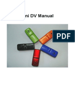 Mini DV80 Manual