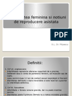 Infertilitatea Feminina Si Notiuni de Reproducere AsistataDrAF